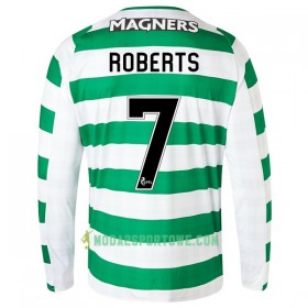 Koszulka Celtic FC Roberts 7 Domowe Stroje Piłkarskie 2018/19 Długi Rękaw